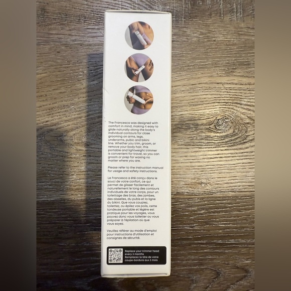 NIB Bushbalm Bikini & Body Hair Trimmer - Picture 3 of 5